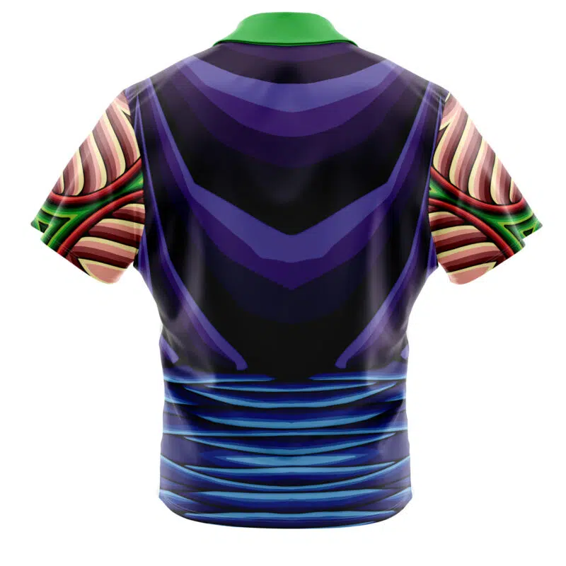 Piccolo Dragon Ball Z Button Up Hawaiian Shirt - Image 2