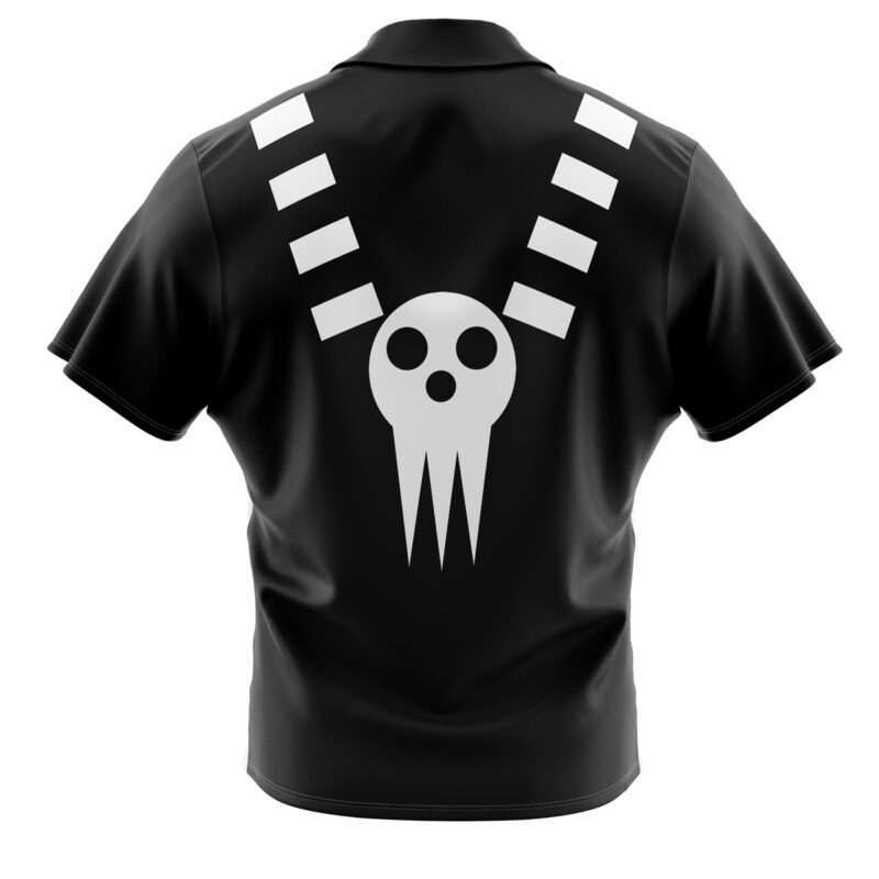 Death the Kid Soul Eater Button Up Hawaiian Shirt - Image 2