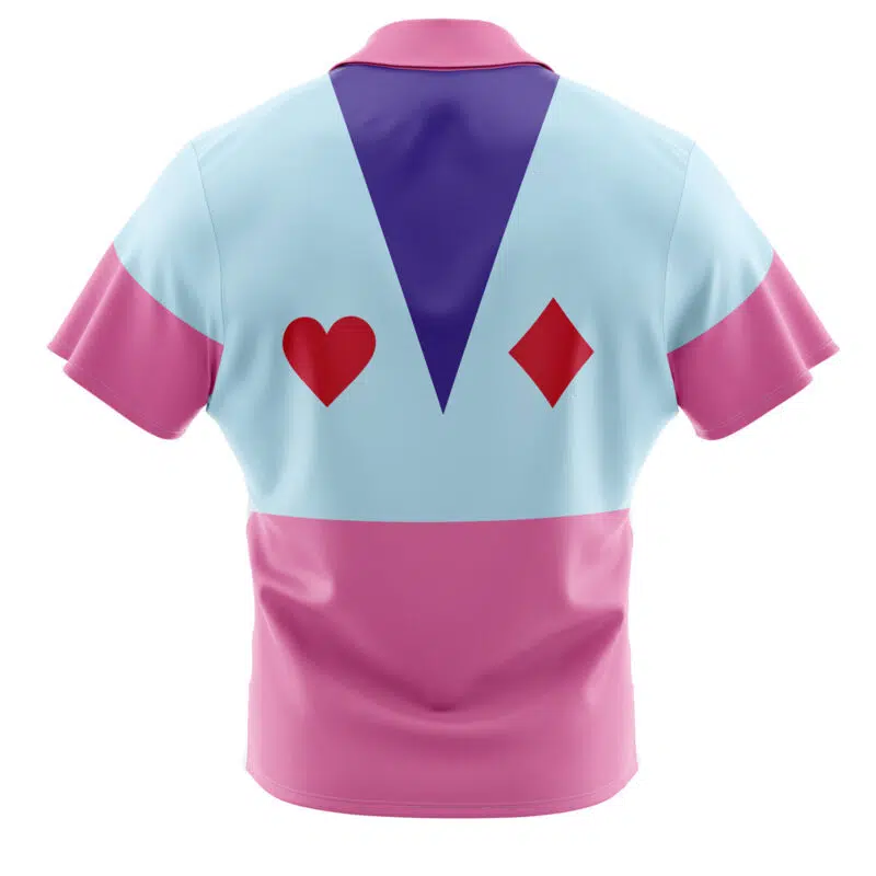 Hisoka Hunter x Hunter Button Up Hawaiian Shirt - Image 2