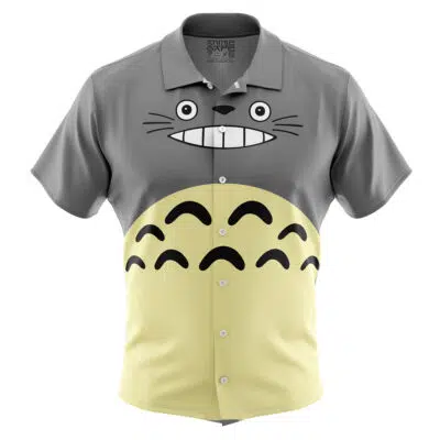 My Neighbor Totoro Studio Ghibli Button Up Hawaiian Shirt