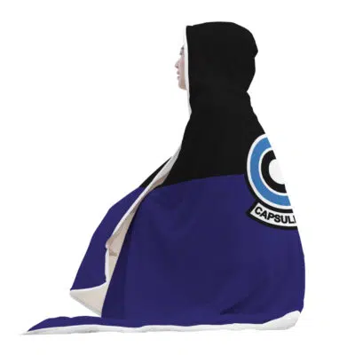 Capsule Corp Dragon Ball Z Hooded Blanket