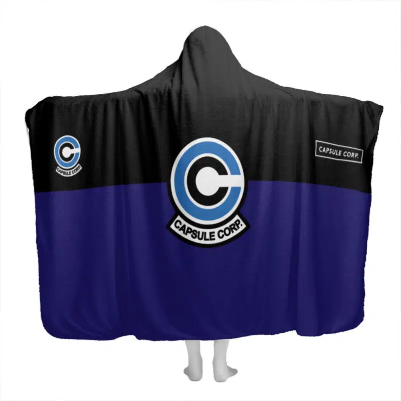 Capsule Corp Dragon Ball Z Hooded Blanket