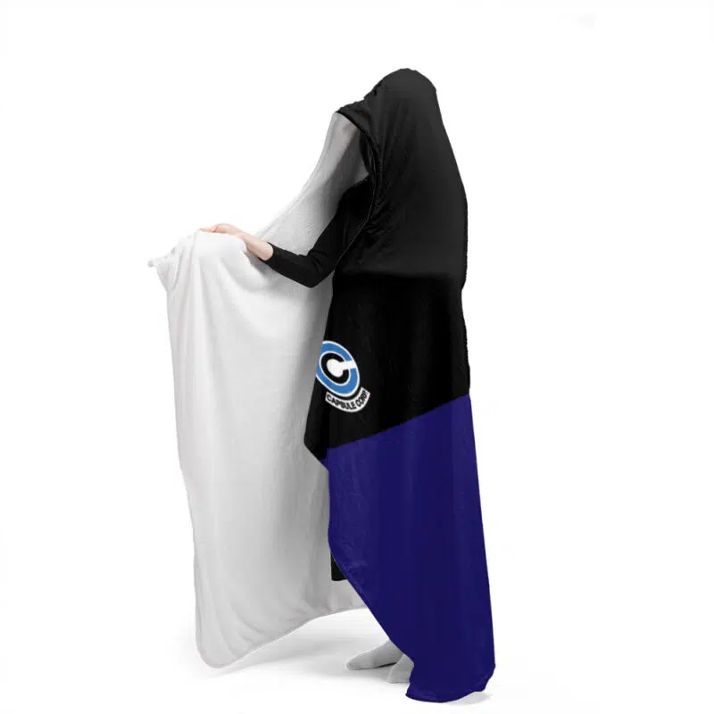 Capsule Corp Dragon Ball Z Hooded Blanket