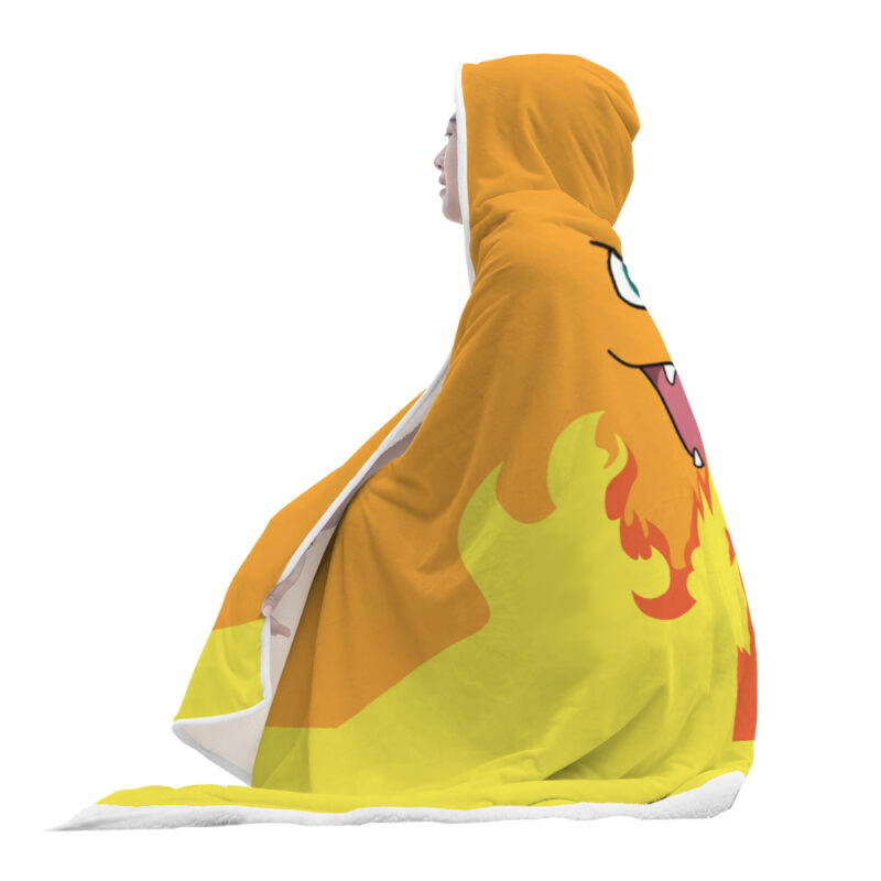 Charizard Pokemon Hooded Blanket