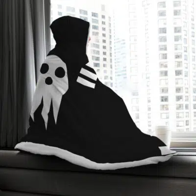 Death The Kid Soul Eater Hooded Blanket