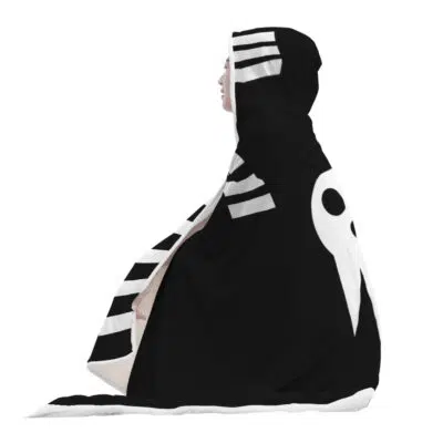 Death The Kid Soul Eater Hooded Blanket