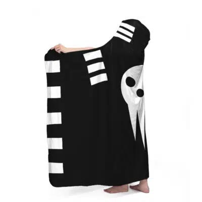 Death The Kid Soul Eater Hooded Blanket