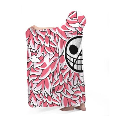 Doflamingo One Piece Hooded Blanket