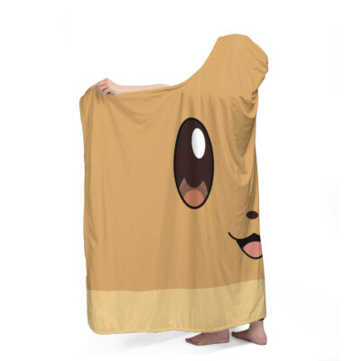EeveeEevee Pokemon Hooded Blanket