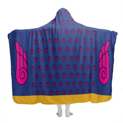 Giorno Giovanna Manga Jojo's Bizzare Adventure Hooded Blanket
