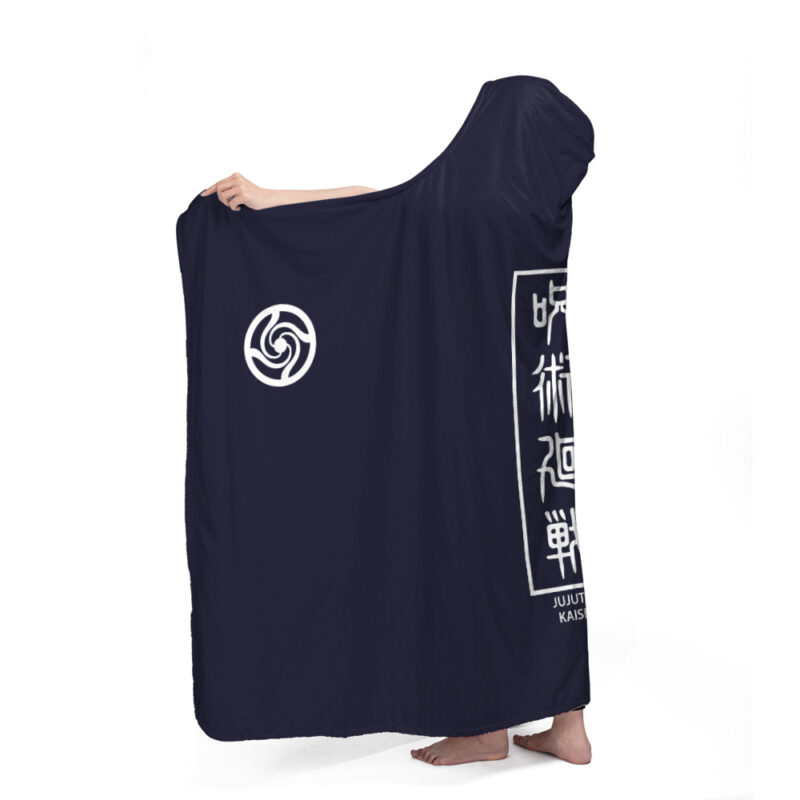 Gojo Jujutsu Kaisen Hooded Blanket