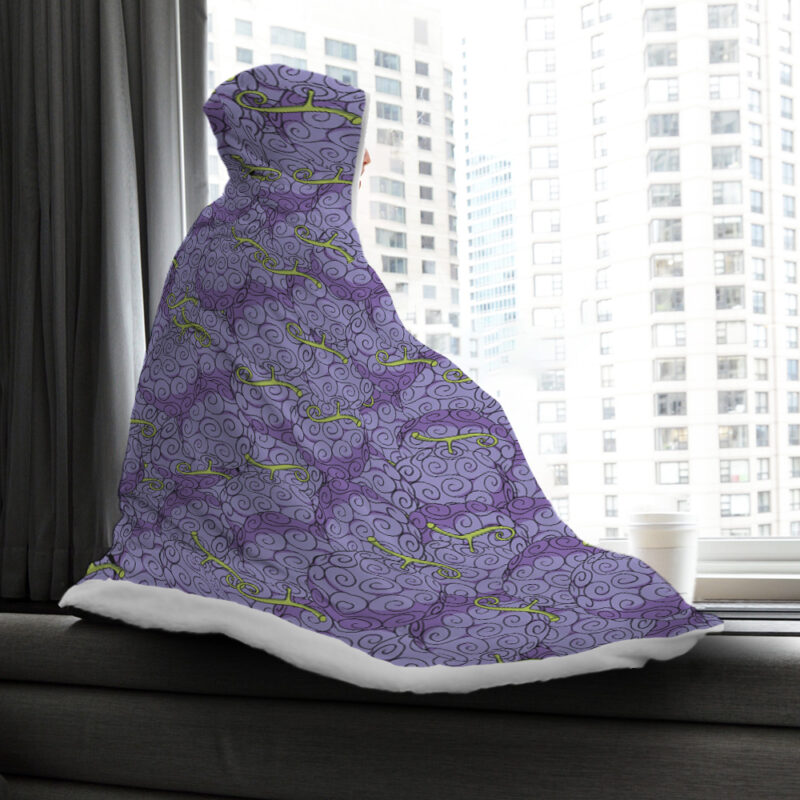 Gomu Gomu No Mi One Piece Hooded Blanket