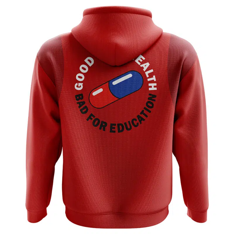 Good for Health, Bad for Education Akira Hoodie - Image 2