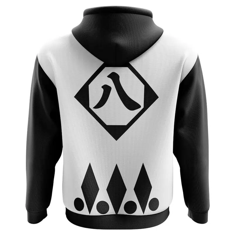 Gotei 13 8th Division Captain Kyoraku Shunsui Bleach Hoodie - Image 2