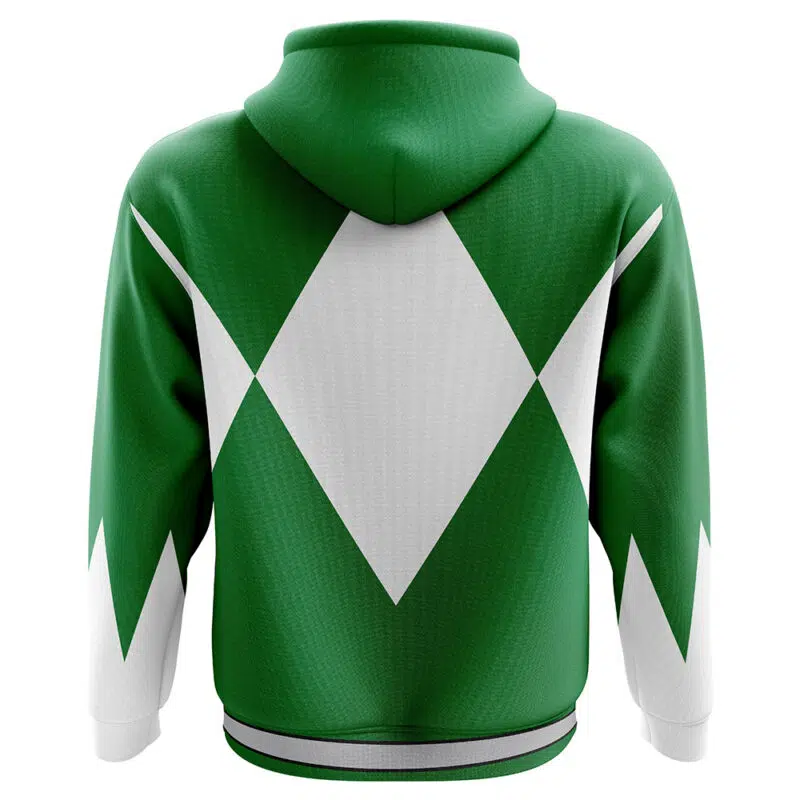 Green Ranger Mighty Morphin Power Rangers Hoodie - Image 2