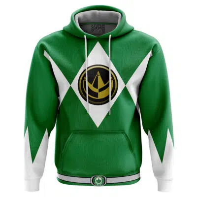 Green Ranger Mighty Morphin Power Rangers Hoodie