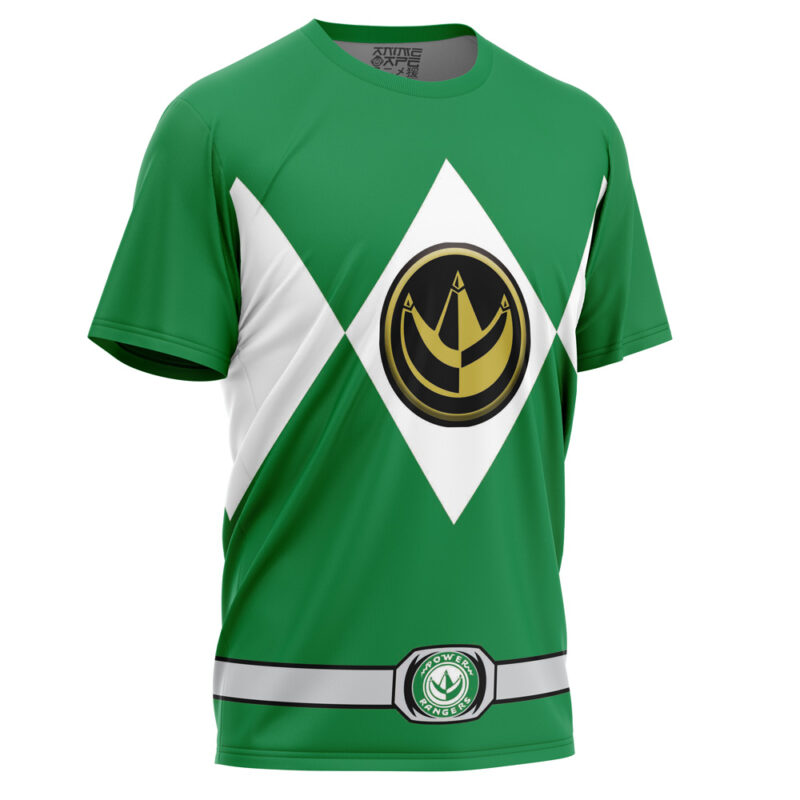 Green Ranger Mighty Morphin Power Rangers T-Shirt