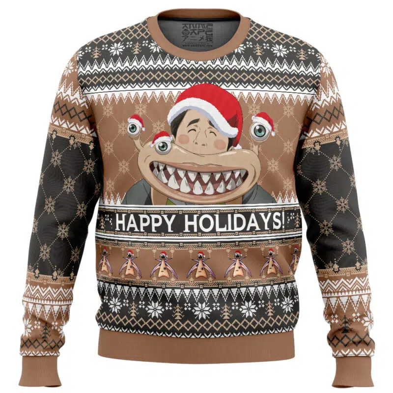 Happy Holidays! Parasyte The Maxim Ugly Christmas Sweater