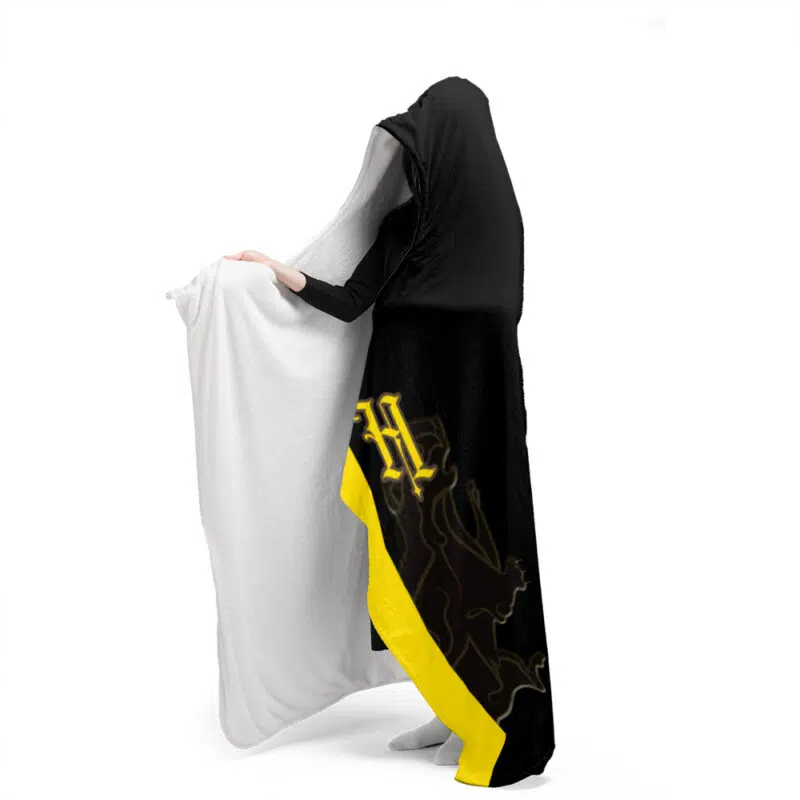 Hufflepuff V2 Harry Potter Hooded Blanket