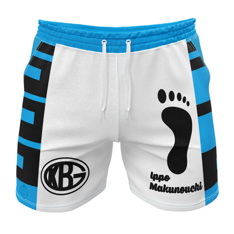 Ippo Blue Hajime no Ippo Gym Shorts
