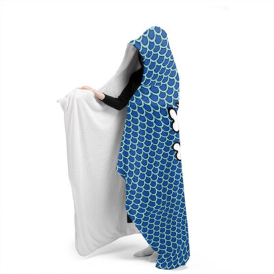 Kaido Pattern One Piece Hooded Blanket