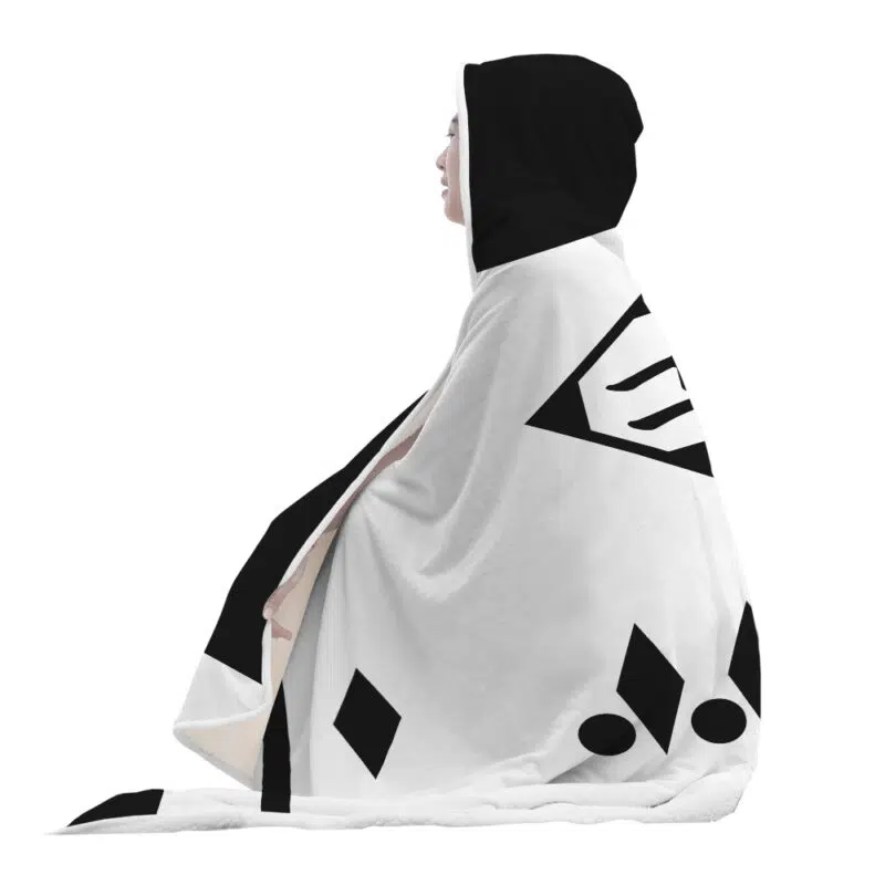Kenpachi Zaraki Bleach Hooded Blanket