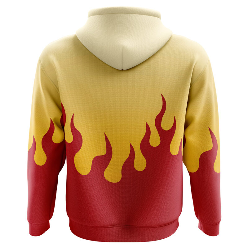 Kyojuro Rengoku Demon Slayer Hoodie - Image 2