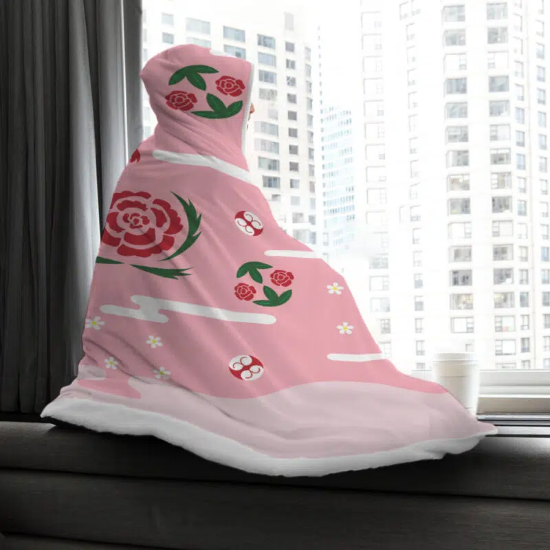 Kyoraku Shunsui Bleach Hooded Blanket