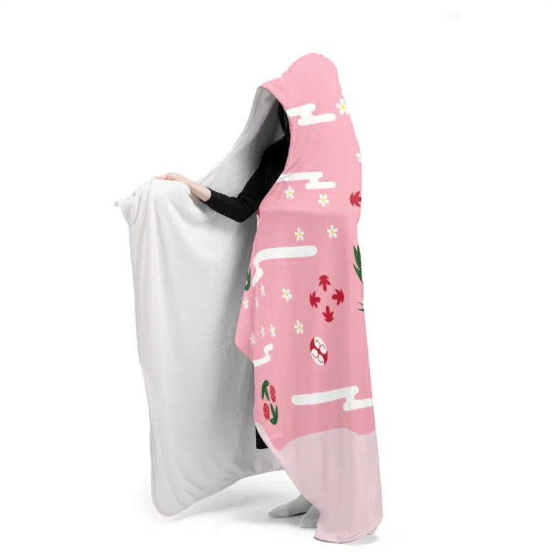 Kyoraku Shunsui Bleach Hooded Blanket