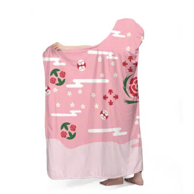 Kyoraku Shunsui Bleach Hooded Blanket