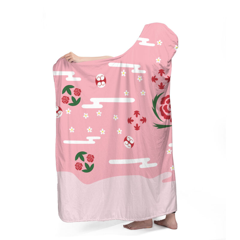 Kyoraku Shunsui Bleach Hooded Blanket
