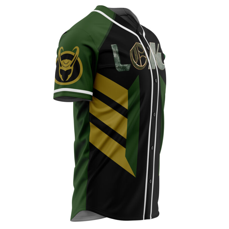 Loki Marvel Baseball Jersey - Image 2