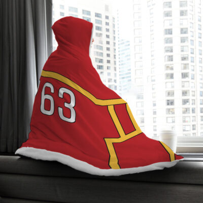 Luffy Egghead Pattern One Piece Hooded Blanket