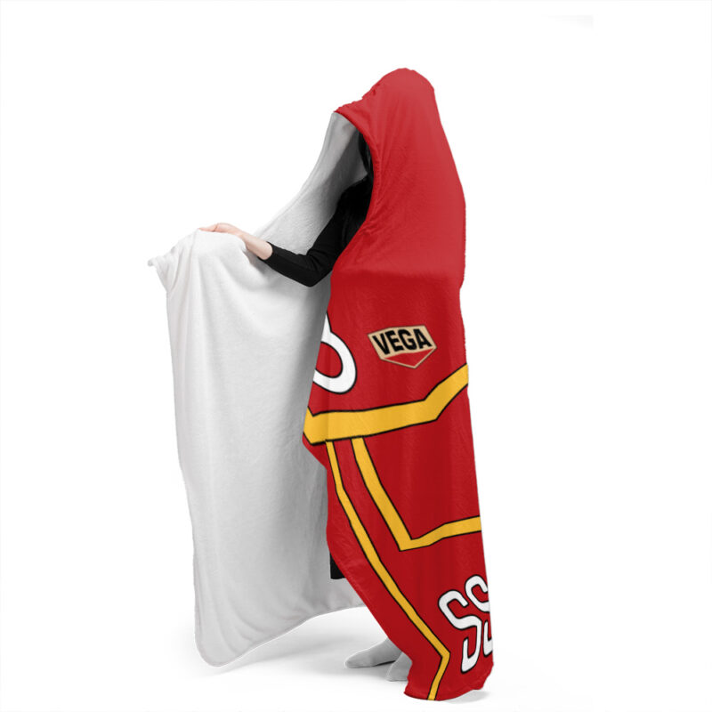 Luffy Egghead Pattern One Piece Hooded Blanket