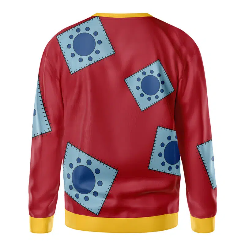 Luffy Wano Pattern One Piece Sweatshirt - Image 3