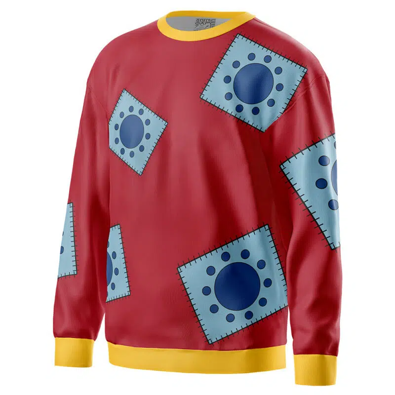 Luffy Wano Pattern One Piece Sweatshirt - Image 2