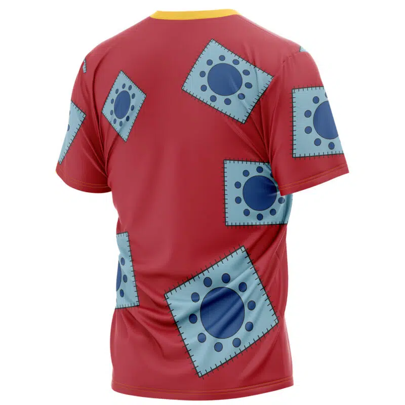 Luffy Wano Pattern One Piece T-Shirt