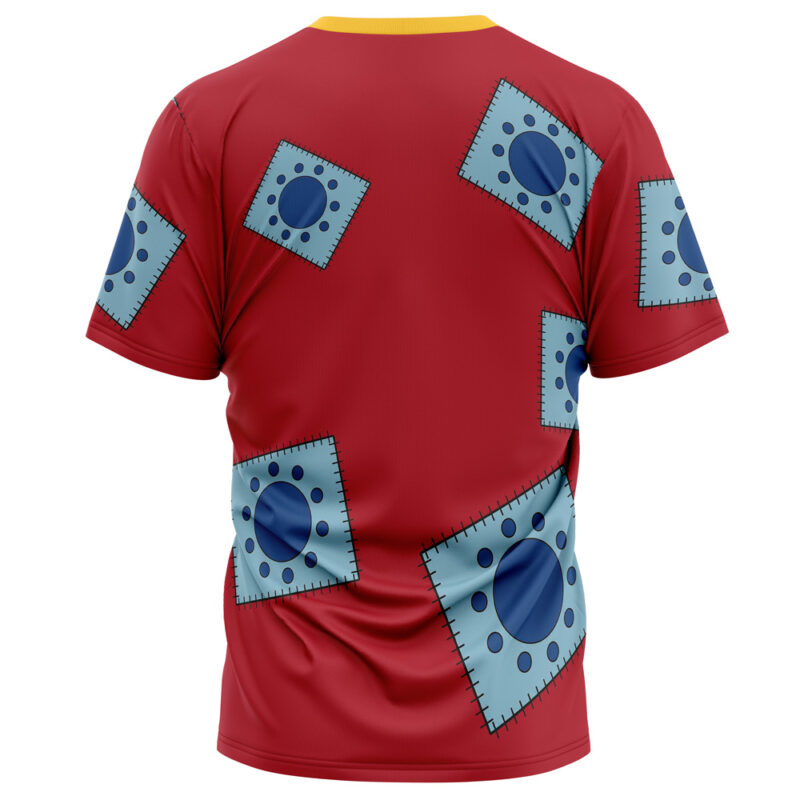 Luffy Wano Pattern One Piece T-Shirt