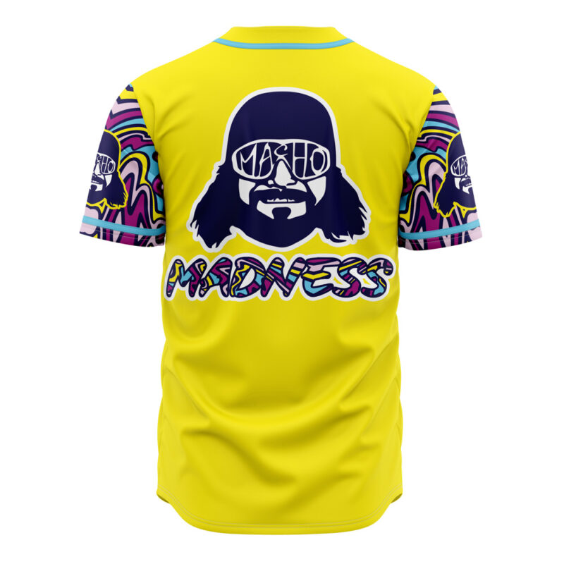 Macho Man The Cream of the Crop Baseball Jersey - Image 3