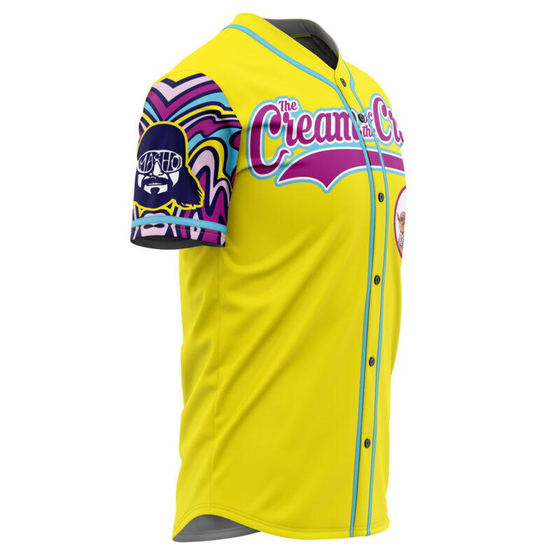 Macho Man The Cream of the Crop Baseball Jersey - Image 2