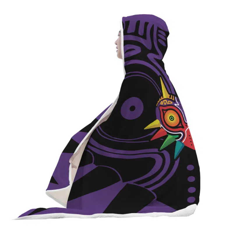 Majora's Mask Legend Of Zelda Hooded Blanket