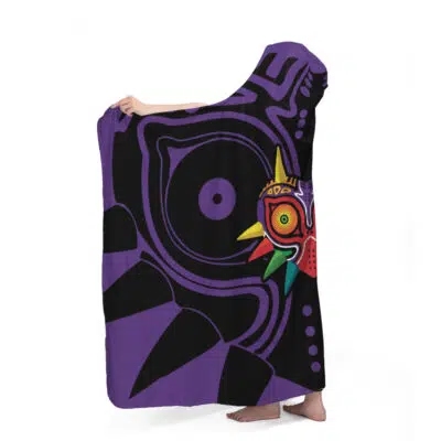 Majora's Mask Legend Of Zelda Hooded Blanket