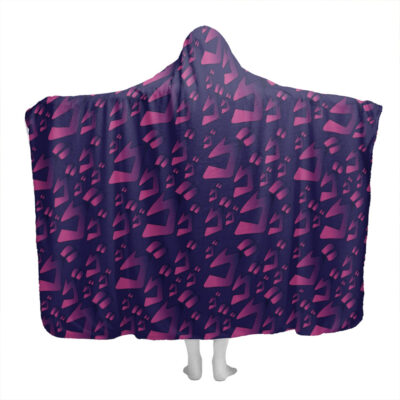 Menacing Aura Jojo's Bizzare Adventure Hooded Blanket