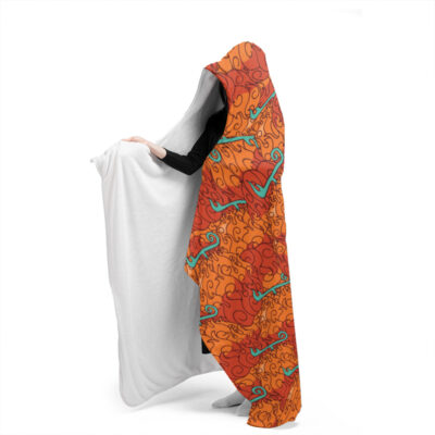 Mera Mera No Mi One Piece Hooded Blanket