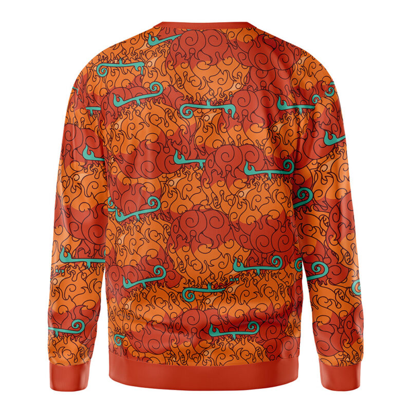 Mera Mera No Mi One Piece Sweatshirt - Image 3
