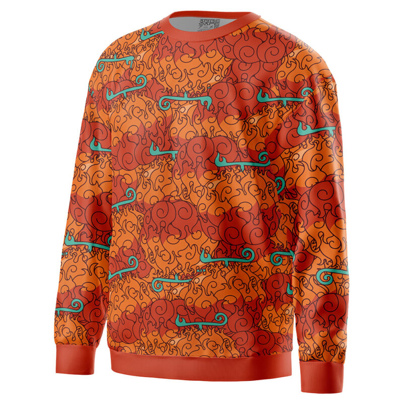 Mera Mera No Mi One Piece Sweatshirt - Image 2