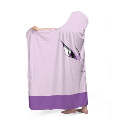 Mewtwo Pokemon Hooded Blanket