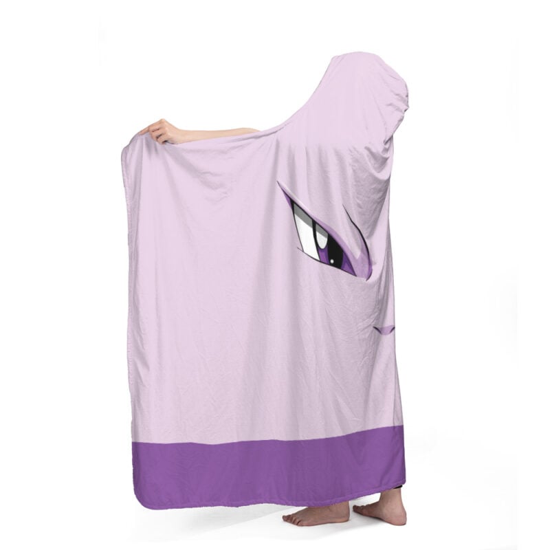 Mewtwo Pokemon Hooded Blanket