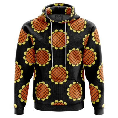 Monkey D. Luffy Black Dressrosa One Piece Hoodie