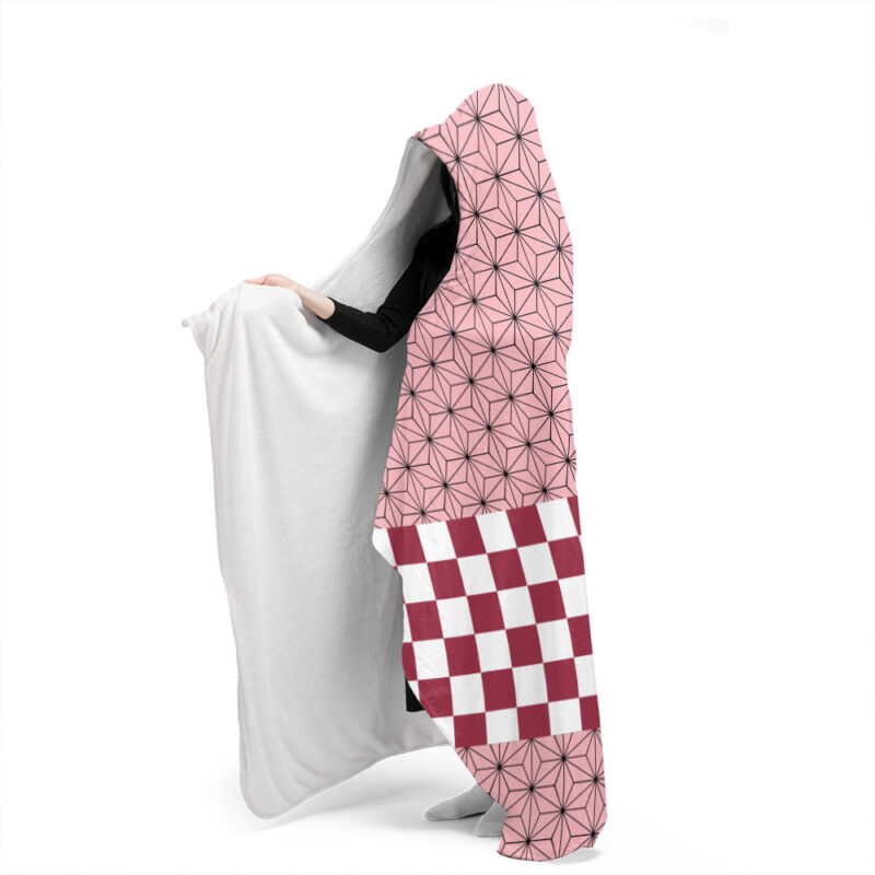 Nezuko Kamado Demon Slayer Hooded Blanket